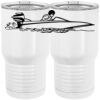 20 oz. Tall Stainless Steel Vacuum Insulated Tumbler White Thumbnail