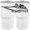 20 oz. Tall Stainless Steel Vacuum Insulated Tumbler White Thumbnail