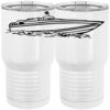 20 oz. Tall Stainless Steel Vacuum Insulated Tumbler White Thumbnail