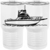 20 oz. Tall Stainless Steel Vacuum Insulated Tumbler White Thumbnail