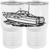 20 oz. Tall Stainless Steel Vacuum Insulated Tumbler White Thumbnail