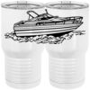 20 oz. Tall Stainless Steel Vacuum Insulated Tumbler White Thumbnail