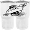 20 oz. Tall Stainless Steel Vacuum Insulated Tumbler White Thumbnail