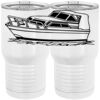 20 oz. Tall Stainless Steel Vacuum Insulated Tumbler White Thumbnail