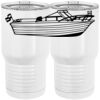 20 oz. Tall Stainless Steel Vacuum Insulated Tumbler White Thumbnail