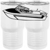 20 oz. Tall Stainless Steel Vacuum Insulated Tumbler White Thumbnail