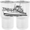 20 oz. Tall Stainless Steel Vacuum Insulated Tumbler White Thumbnail
