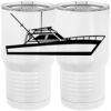 20 oz. Tall Stainless Steel Vacuum Insulated Tumbler White Thumbnail