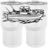 20 oz. Tall Stainless Steel Vacuum Insulated Tumbler White Thumbnail