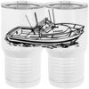 20 oz. Tall Stainless Steel Vacuum Insulated Tumbler White Thumbnail