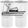 20 oz. Tall Stainless Steel Vacuum Insulated Tumbler White Thumbnail