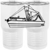 20 oz. Tall Stainless Steel Vacuum Insulated Tumbler White Thumbnail