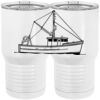 20 oz. Tall Stainless Steel Vacuum Insulated Tumbler White Thumbnail