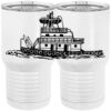 20 oz. Tall Stainless Steel Vacuum Insulated Tumbler White Thumbnail