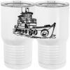 20 oz. Tall Stainless Steel Vacuum Insulated Tumbler White Thumbnail