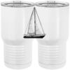 20 oz. Tall Stainless Steel Vacuum Insulated Tumbler White Thumbnail