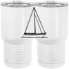 20 oz. Tall Stainless Steel Vacuum Insulated Tumbler White Thumbnail