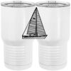 20 oz. Tall Stainless Steel Vacuum Insulated Tumbler White Thumbnail