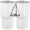20 oz. Tall Stainless Steel Vacuum Insulated Tumbler White Thumbnail