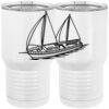 20 oz. Tall Stainless Steel Vacuum Insulated Tumbler White Thumbnail