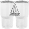 20 oz. Tall Stainless Steel Vacuum Insulated Tumbler White Thumbnail