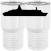 20 oz. Tall Stainless Steel Vacuum Insulated Tumbler White Thumbnail