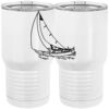 20 oz. Tall Stainless Steel Vacuum Insulated Tumbler White Thumbnail