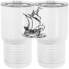 20 oz. Tall Stainless Steel Vacuum Insulated Tumbler White Thumbnail