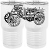 20 oz. Tall Stainless Steel Vacuum Insulated Tumbler White Thumbnail