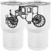 20 oz. Tall Stainless Steel Vacuum Insulated Tumbler White Thumbnail