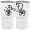 20 oz. Tall Stainless Steel Vacuum Insulated Tumbler White Thumbnail