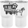 20 oz. Tall Stainless Steel Vacuum Insulated Tumbler White Thumbnail