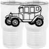 20 oz. Tall Stainless Steel Vacuum Insulated Tumbler White Thumbnail
