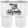 20 oz. Tall Stainless Steel Vacuum Insulated Tumbler White Thumbnail