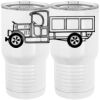 20 oz. Tall Stainless Steel Vacuum Insulated Tumbler White Thumbnail
