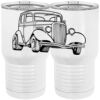 20 oz. Tall Stainless Steel Vacuum Insulated Tumbler White Thumbnail