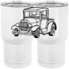 20 oz. Tall Stainless Steel Vacuum Insulated Tumbler White Thumbnail