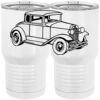 20 oz. Tall Stainless Steel Vacuum Insulated Tumbler White Thumbnail