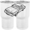 20 oz. Tall Stainless Steel Vacuum Insulated Tumbler White Thumbnail