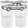 20 oz. Tall Stainless Steel Vacuum Insulated Tumbler White Thumbnail