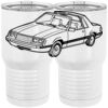 20 oz. Tall Stainless Steel Vacuum Insulated Tumbler White Thumbnail