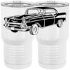 20 oz. Tall Stainless Steel Vacuum Insulated Tumbler White Thumbnail