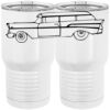 20 oz. Tall Stainless Steel Vacuum Insulated Tumbler White Thumbnail