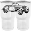 20 oz. Tall Stainless Steel Vacuum Insulated Tumbler White Thumbnail