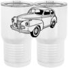 20 oz. Tall Stainless Steel Vacuum Insulated Tumbler White Thumbnail