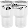 20 oz. Tall Stainless Steel Vacuum Insulated Tumbler White Thumbnail