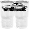 20 oz. Tall Stainless Steel Vacuum Insulated Tumbler White Thumbnail