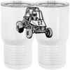 20 oz. Tall Stainless Steel Vacuum Insulated Tumbler White Thumbnail