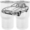 20 oz. Tall Stainless Steel Vacuum Insulated Tumbler White Thumbnail