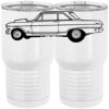 20 oz. Tall Stainless Steel Vacuum Insulated Tumbler White Thumbnail